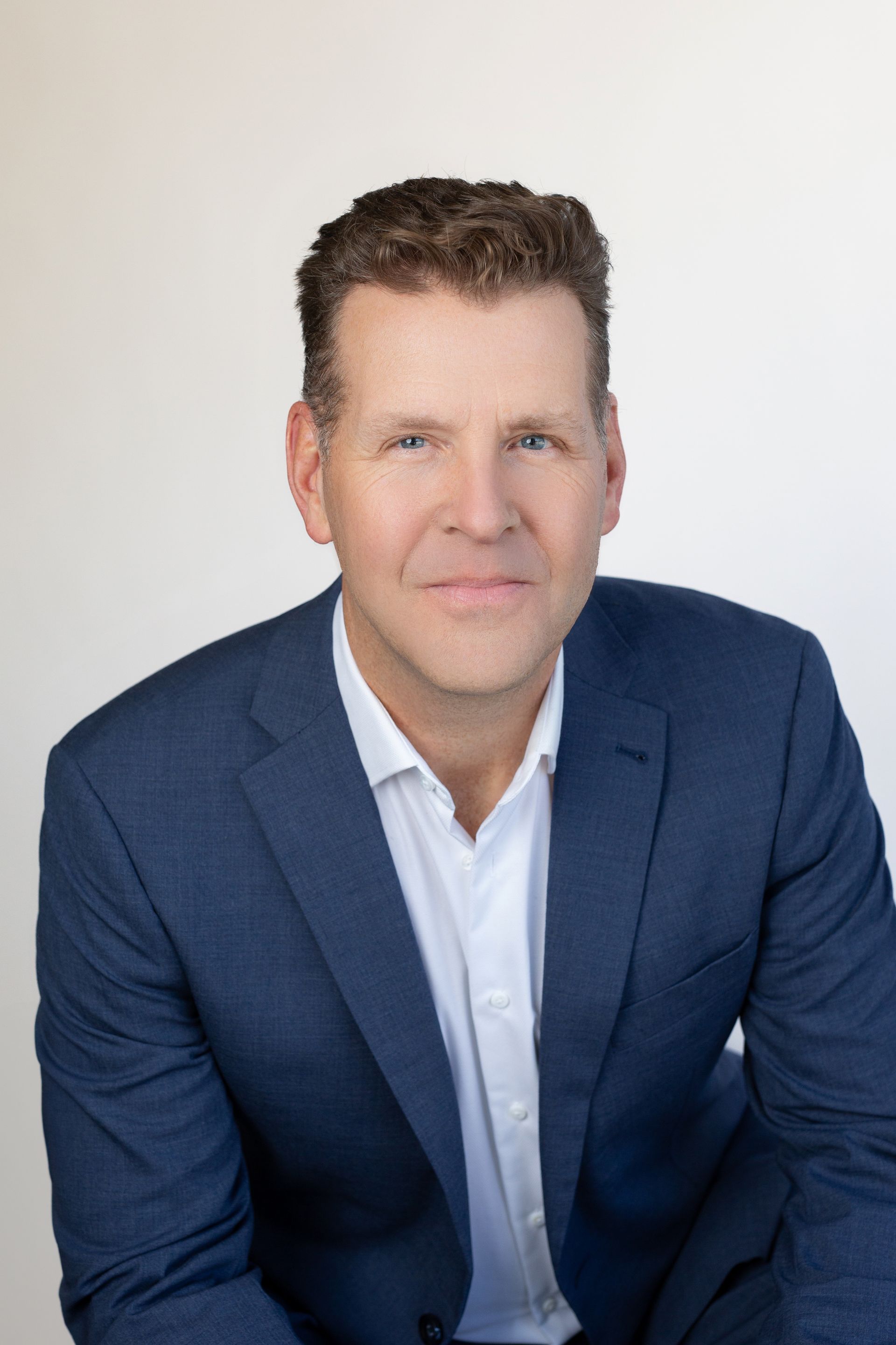 It is a picture of a person without a face.