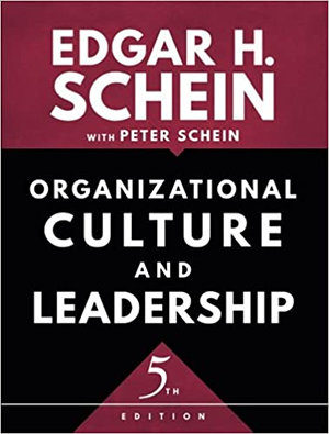 A book titled organizational culture and leadership by edgar h. schein