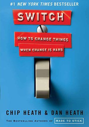 The cover of the book switch by chip heath and dan heath
