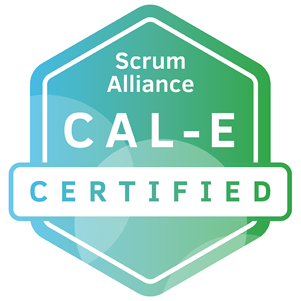 Scrum Alliance CAL-E Certified Badge