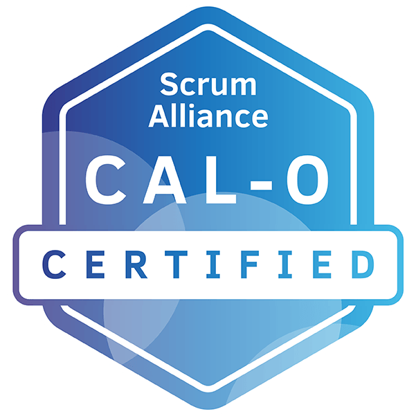 Scrum Alliance CAL-O Certification Badge