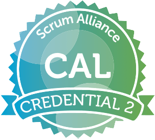 Scrum Alliance CAL-2 Certification Badge