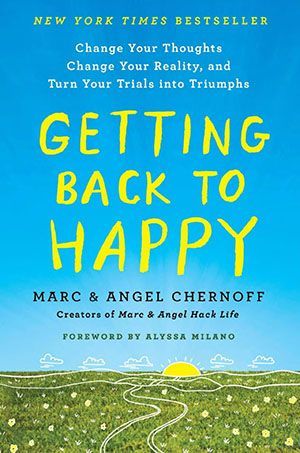 A book called getting back to happy by marc and angel chernoff