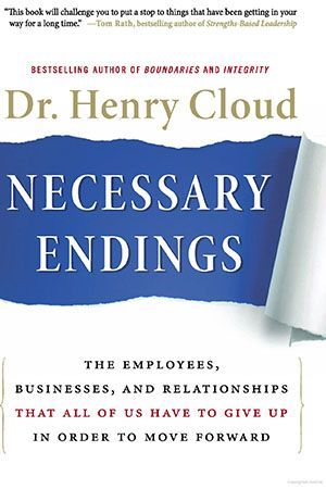 A book called necessary endings by dr. henry cloud