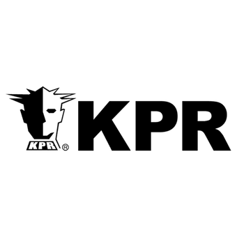 KPR標誌採分割式設計，KPR字母為粗體字。