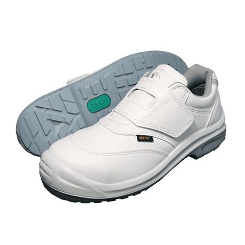 KPR-L555寬楦抗靜電安全鞋-白色