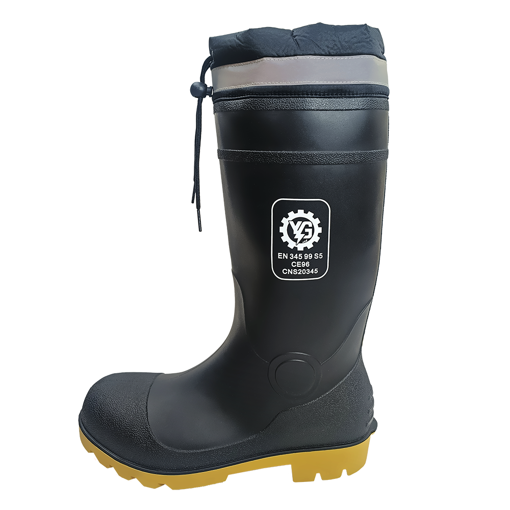 安全雨鞋-黑色