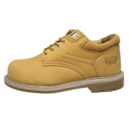 KS MIB-MGA574-真皮鋼頭安全鞋-黃色