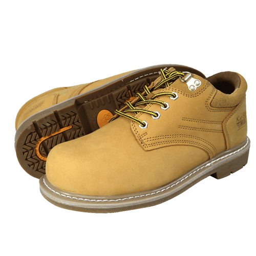 KS MIB-MGA574-真皮鋼頭安全鞋-黃色