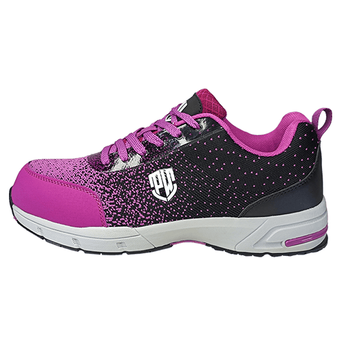 PWV3011運動化輕量安全鞋-黑紫