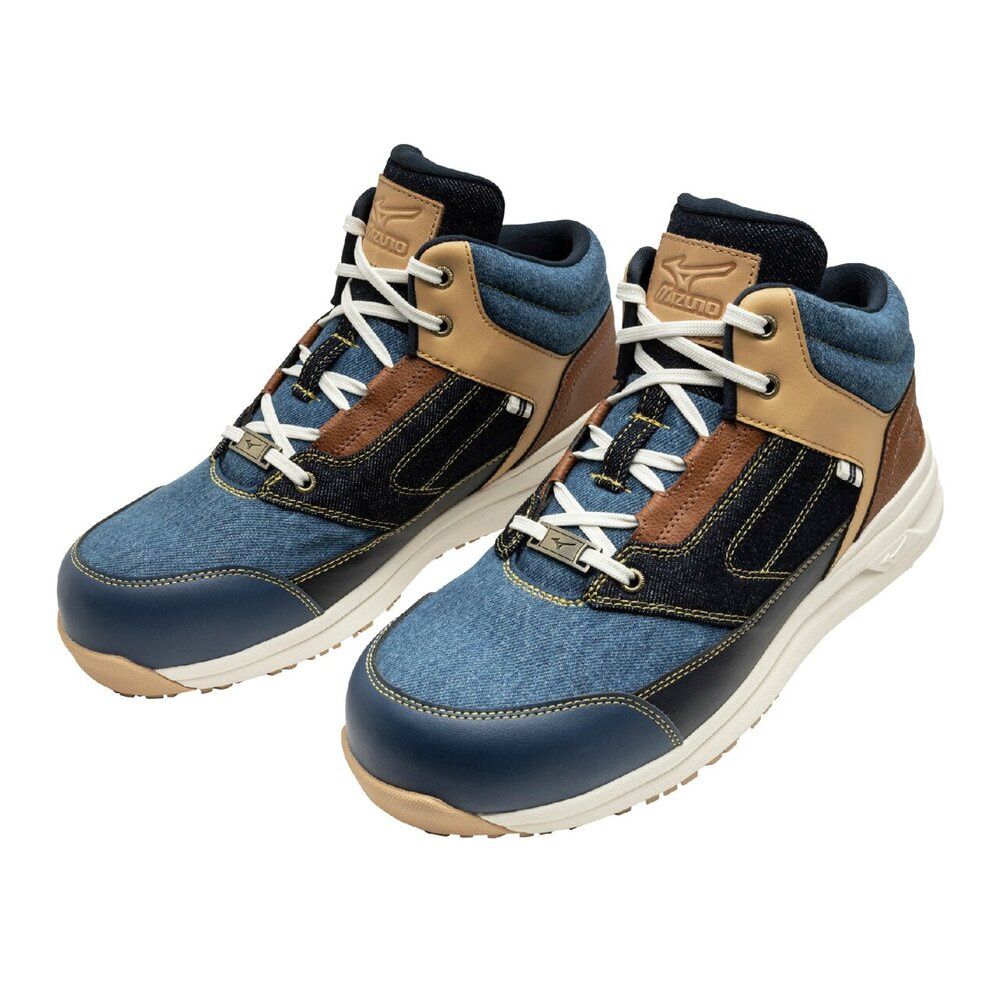 MIZUNO PRIME FIT LS II 11M DENIM 美津濃防護鞋F1GA257491