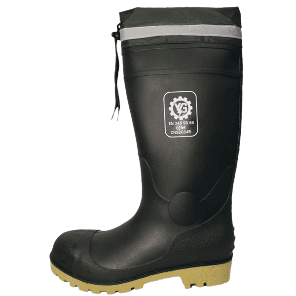 安全雨鞋-黑色