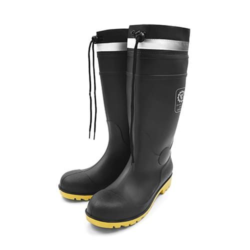 安全雨鞋-黑色
