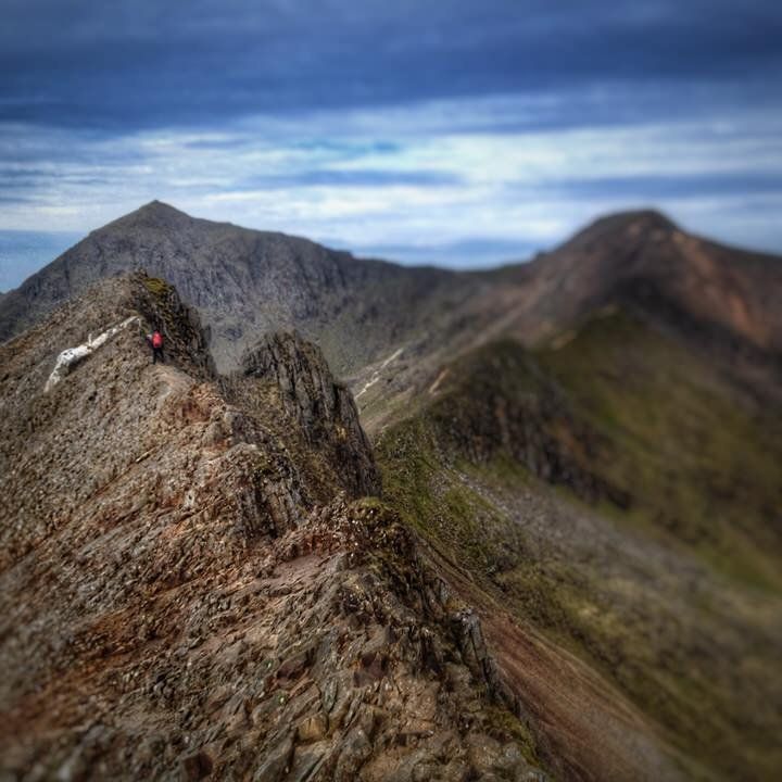 Dwr Padarn Round; Crib Goch, Ridgeline