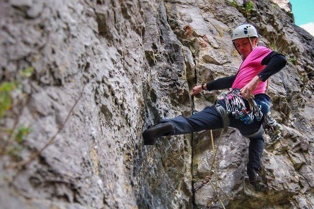 Traditional Climber Climbing in Snowdonia