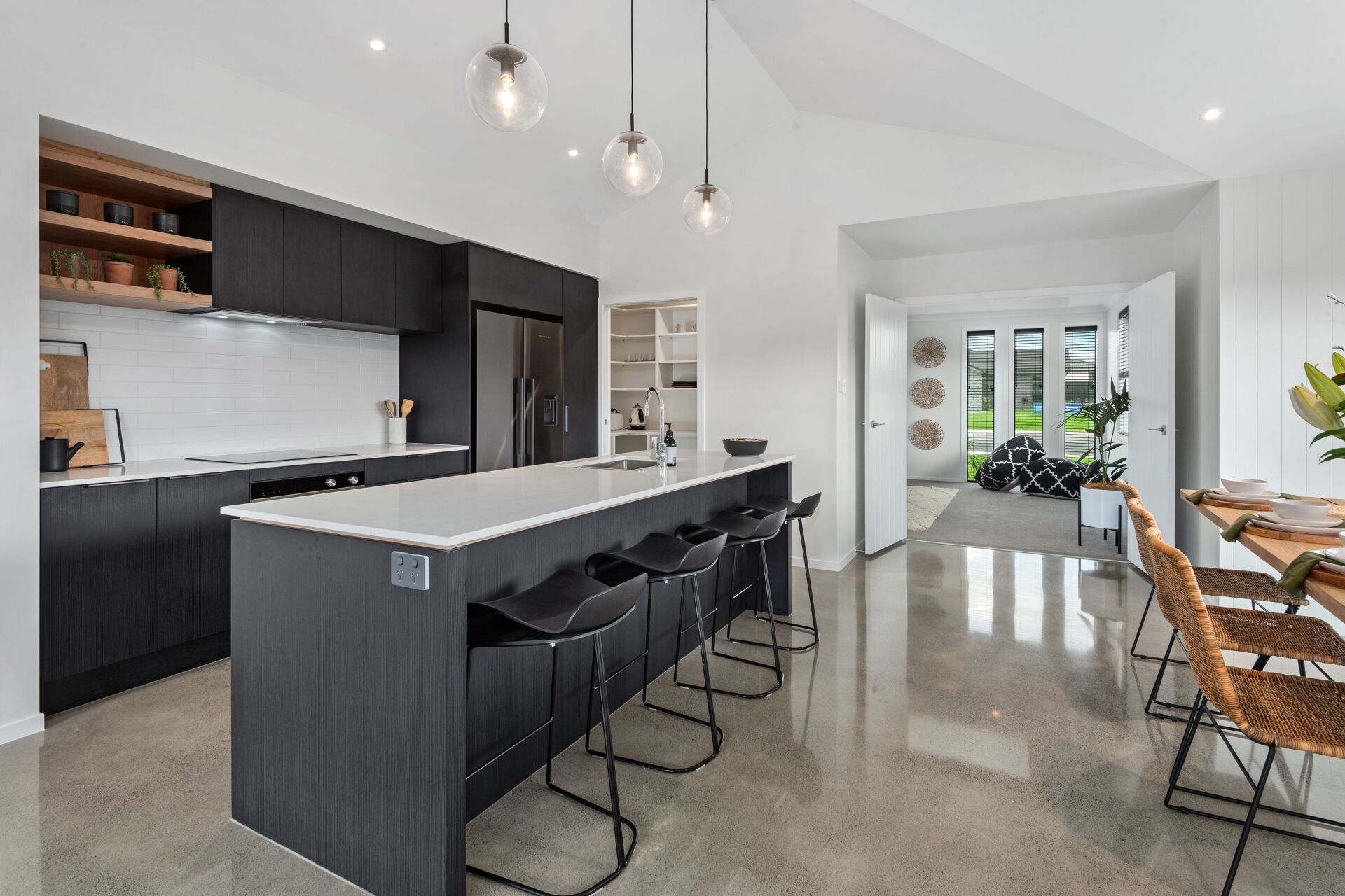 residential polished concrete