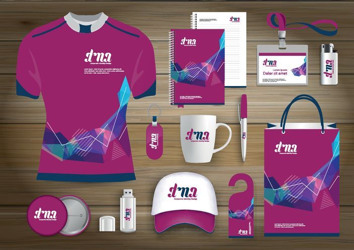 Dna' branded items: shirt, mug, notebook, cap, bag, and accessories Dna' branded items: shirt, mug, notebook, cap, bag, and accessories