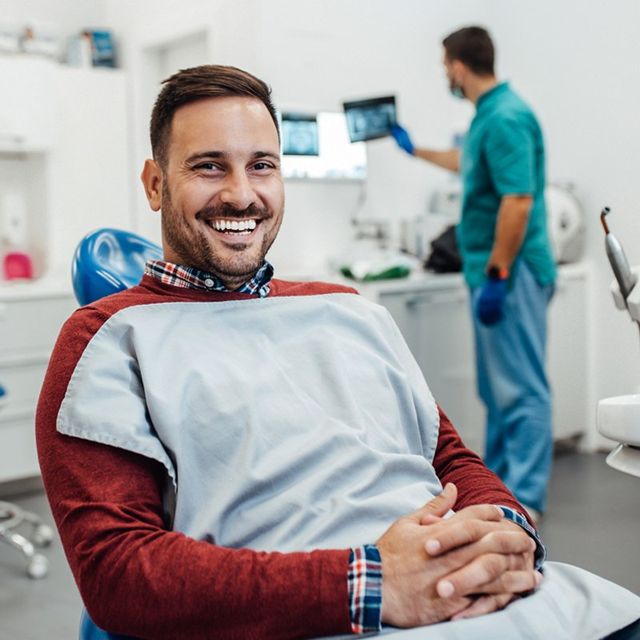 Man Having Dental Treatment — Bunbury WA — FADC Dental Group