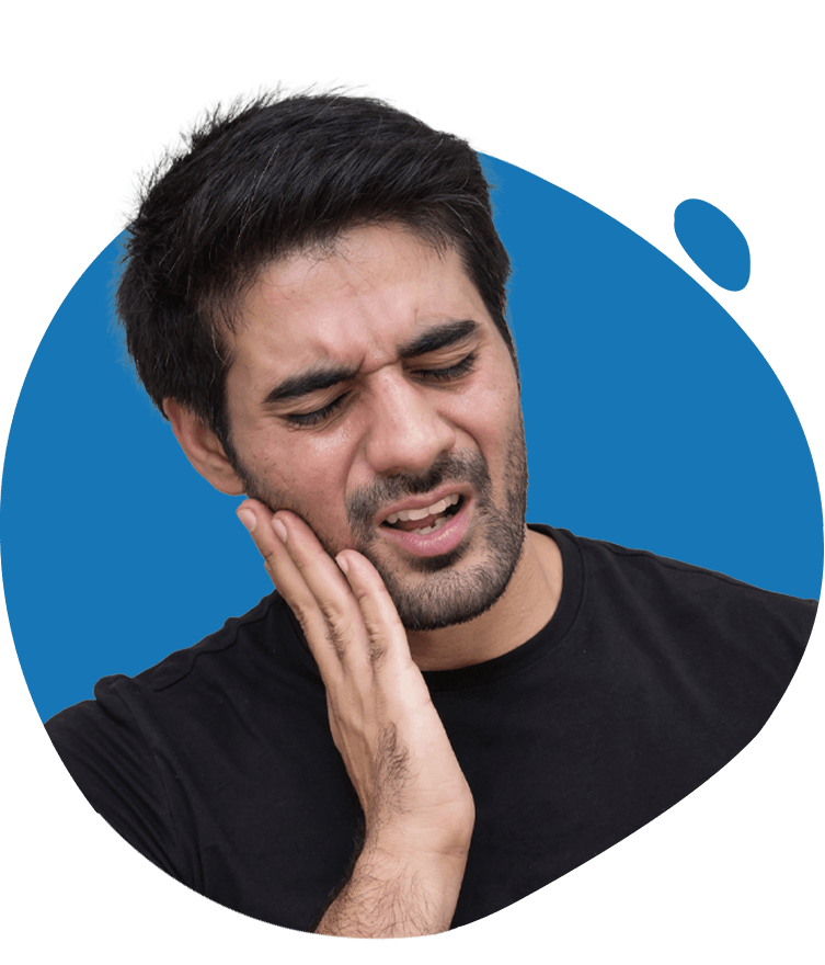 Man with Toothache Pain — Bunbury WA — FADC Dental Group