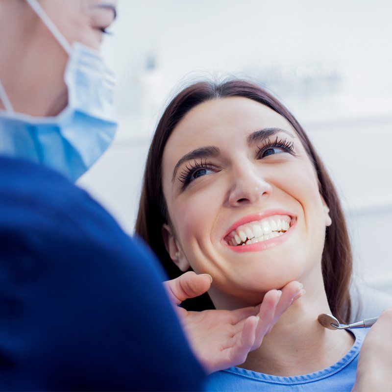 Woman Visiting Her Dentist — Bunbury WA — FADC Dental Group