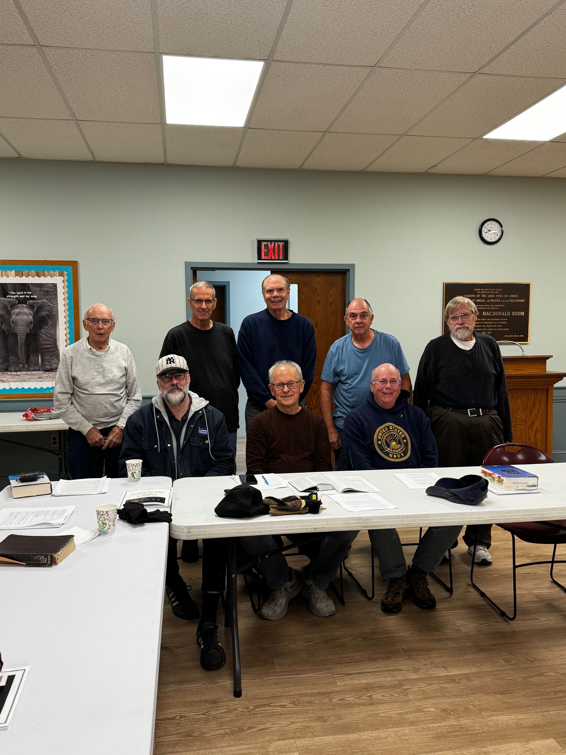 senior adult mens group
