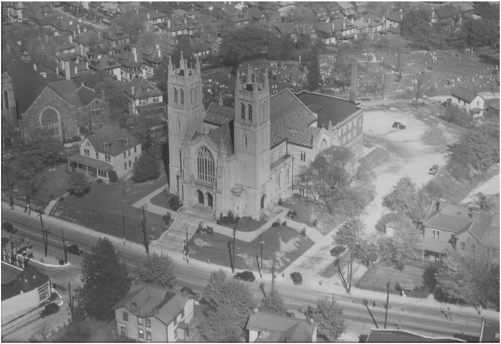 old photo of church