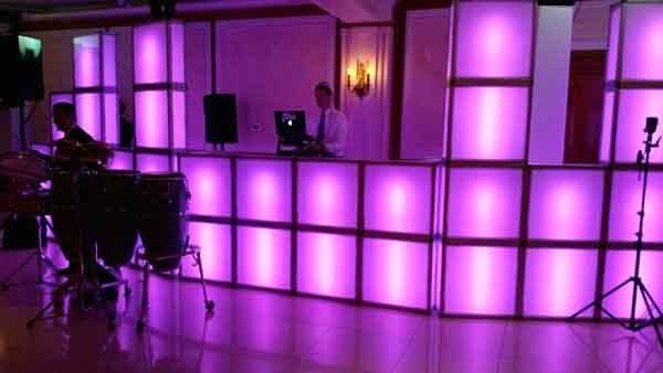 pink dj booth