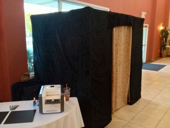 photo booth at party