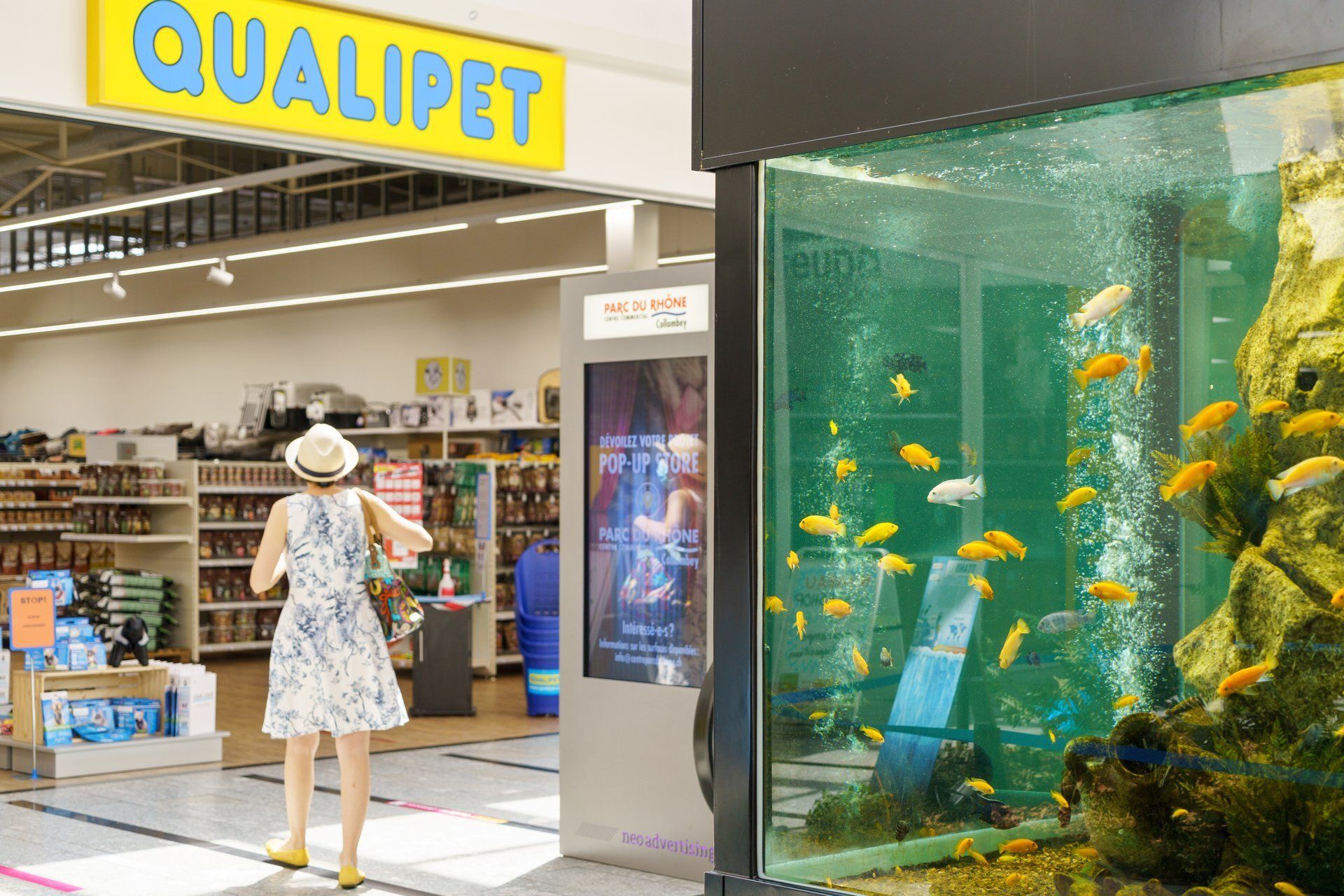 Qualipet au centre commercial Parc du Rhône