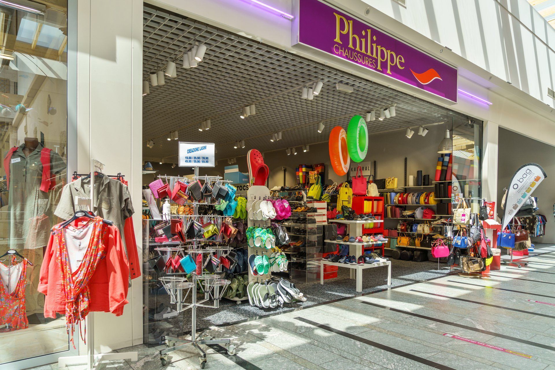 Mode vêtement au centre commercial Parc du Rhône en Valais