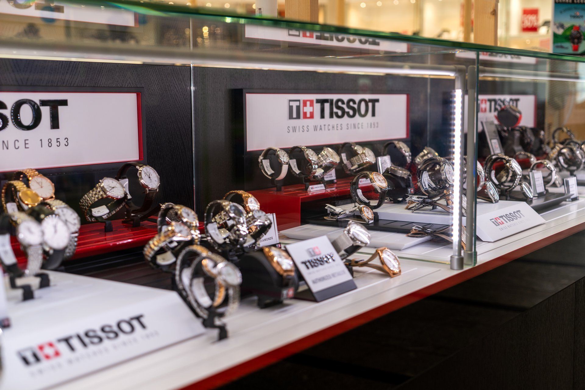 bijoux et montres au centre commercial Parc du Rhône en Valais