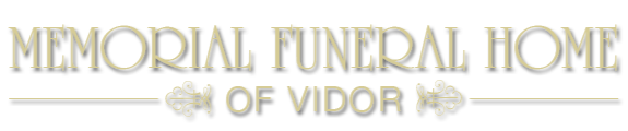 Memorial Funeral Home of Vidor Logo