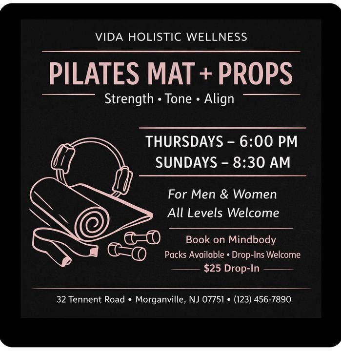 A Poster for A Barre Class with Jen on Sunday.