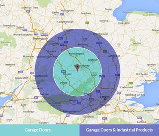 GT Automation's coverage area across the UK