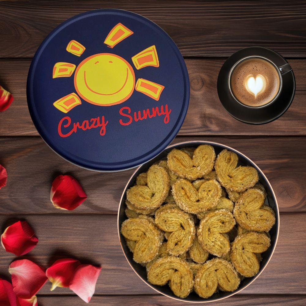 【Crazy Sunny餅乾研究室】伯爵茶蝴蝶酥 200g±5g ／盒