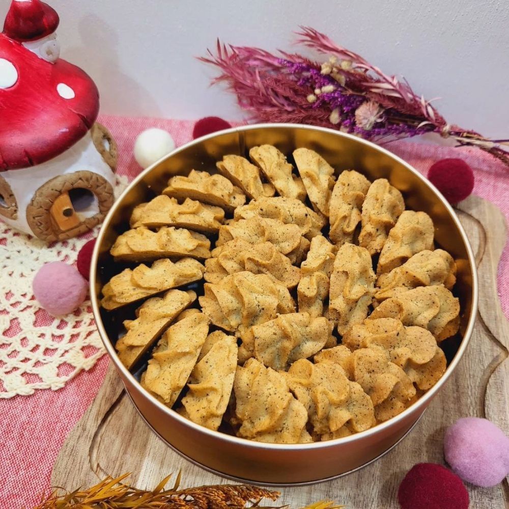 【Crazy Sunny餅乾研究室】伯爵茶曲奇  200g±5g ／盒