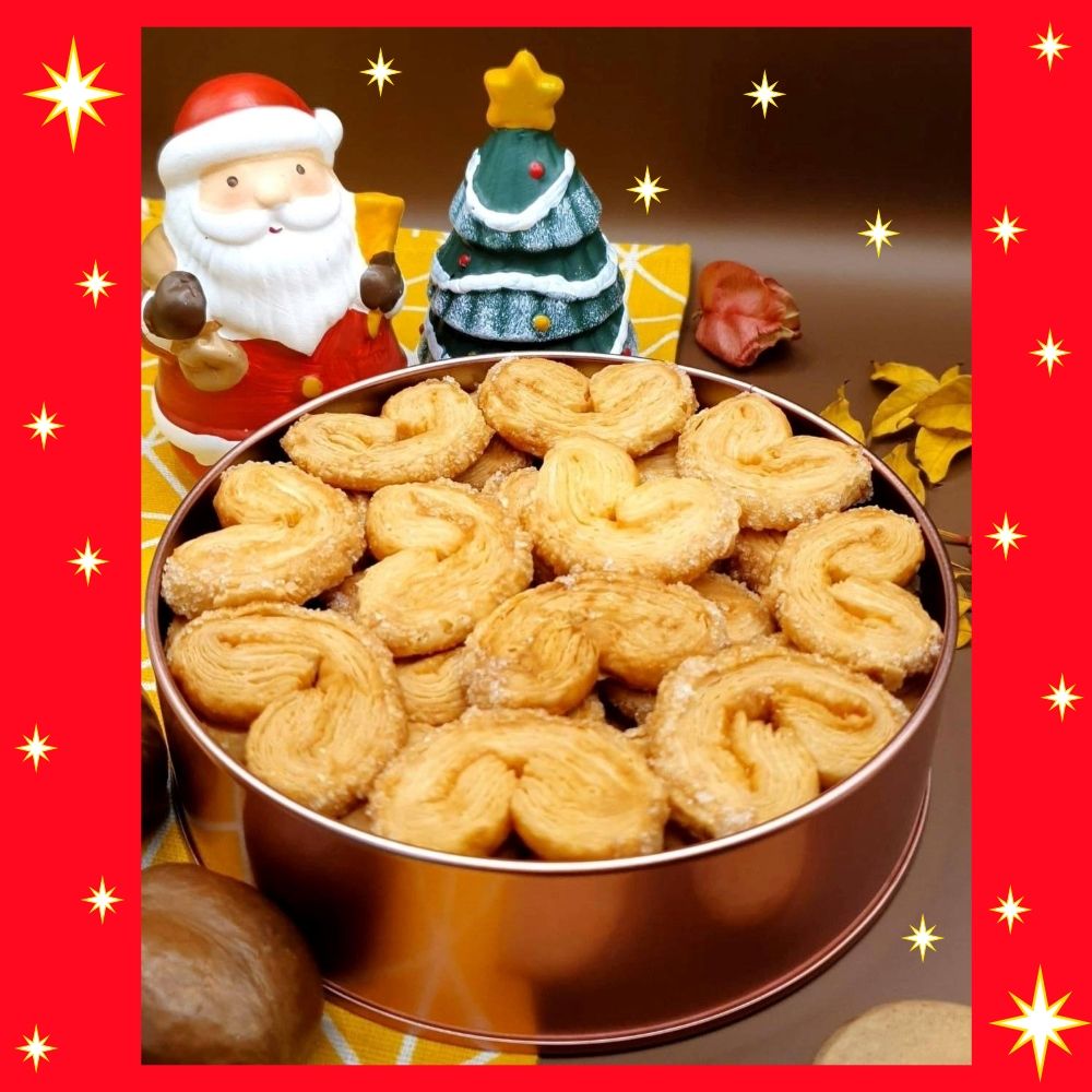 【Crazy Sunny餅乾研究室】焦糖蝴蝶酥 200g±5g ／盒