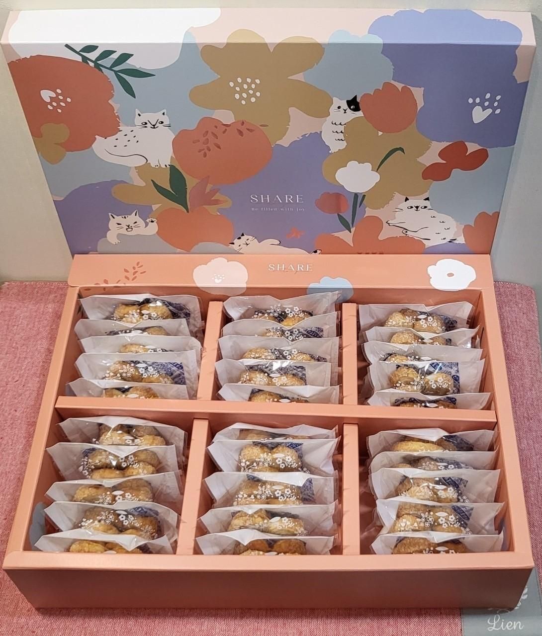 【Crazy Sunny餅乾研究室】原味蝴蝶酥禮盒 310g ±5g/盒