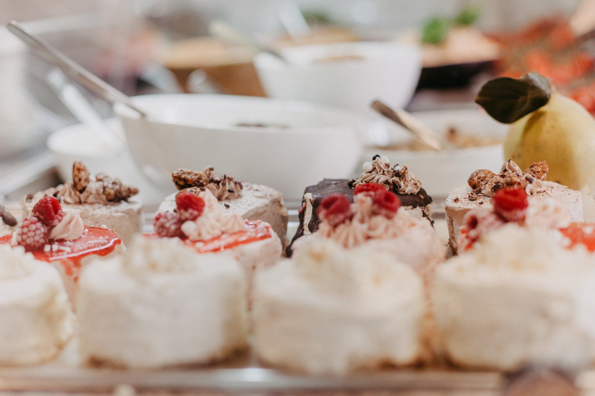 Ansicht eines Gerichts der Speisekarte