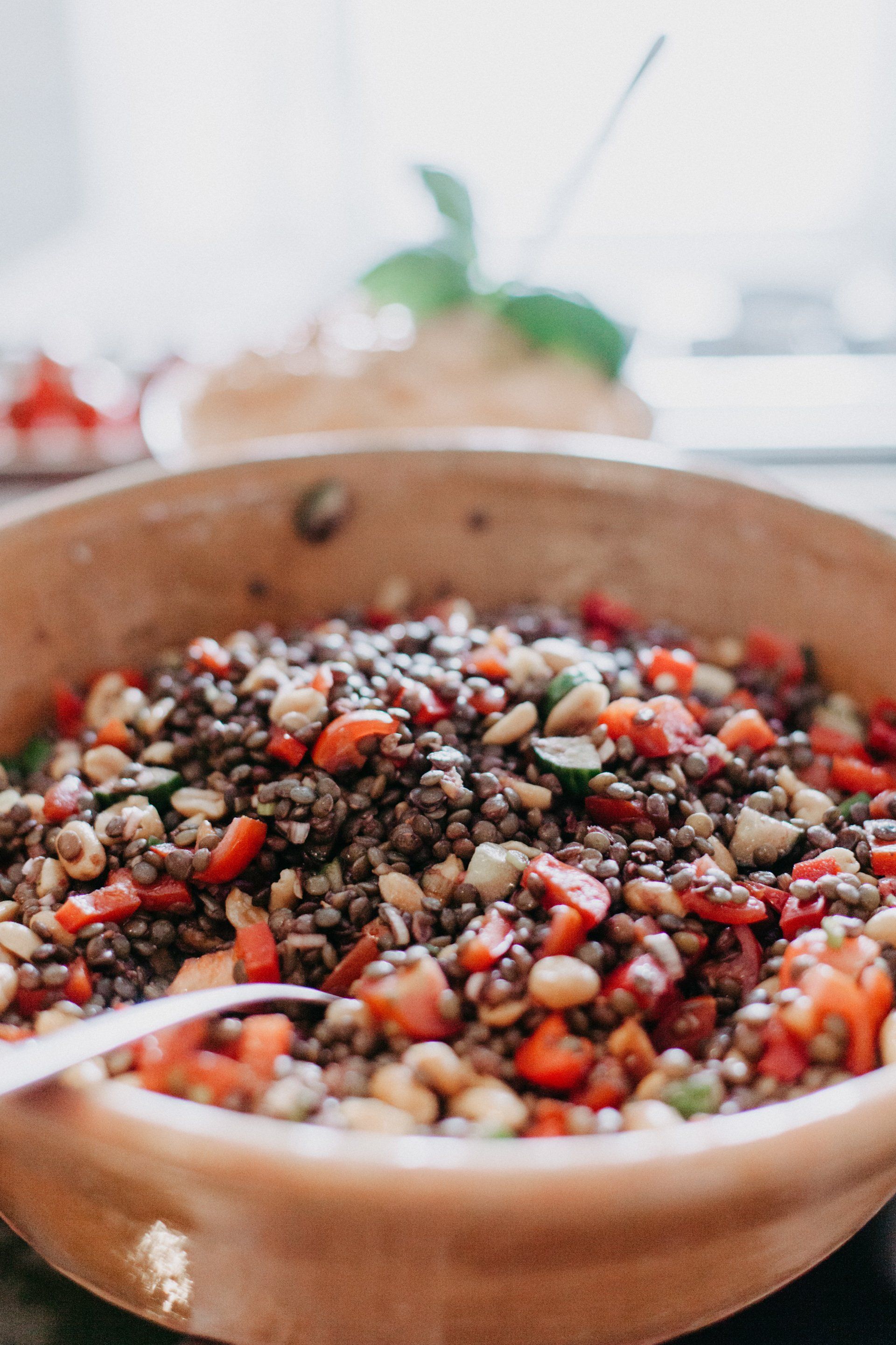 Ansicht eines Gerichts der Speisekarte