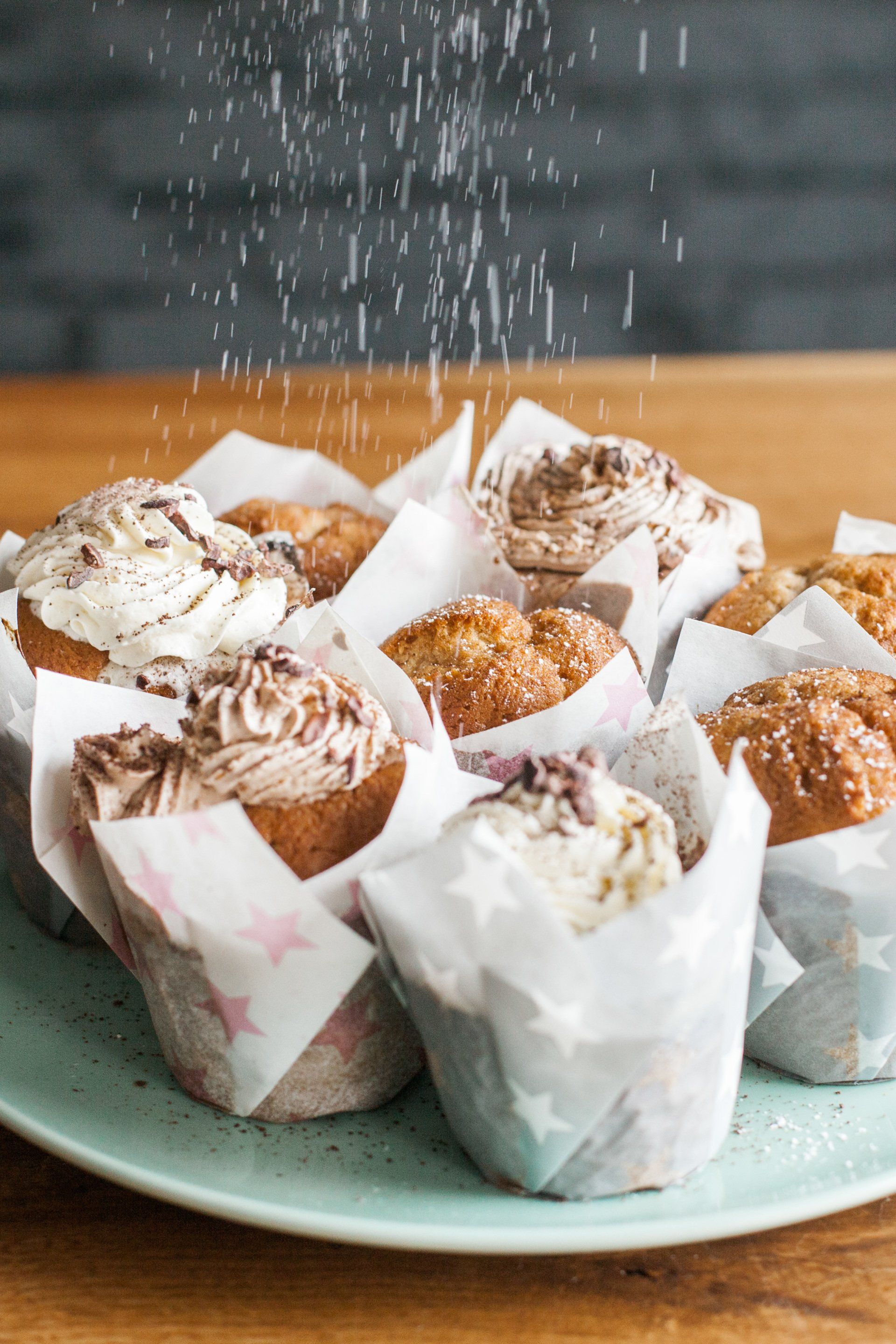 Ansicht eines Gerichts der Speisekarte