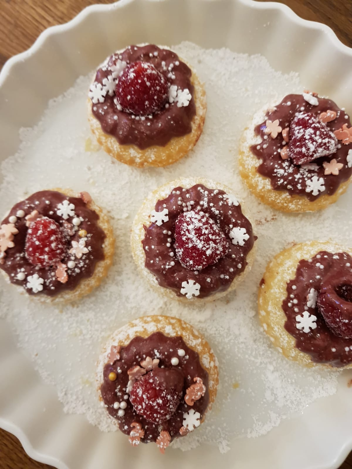 Ansicht eines Gerichts der Speisekarte