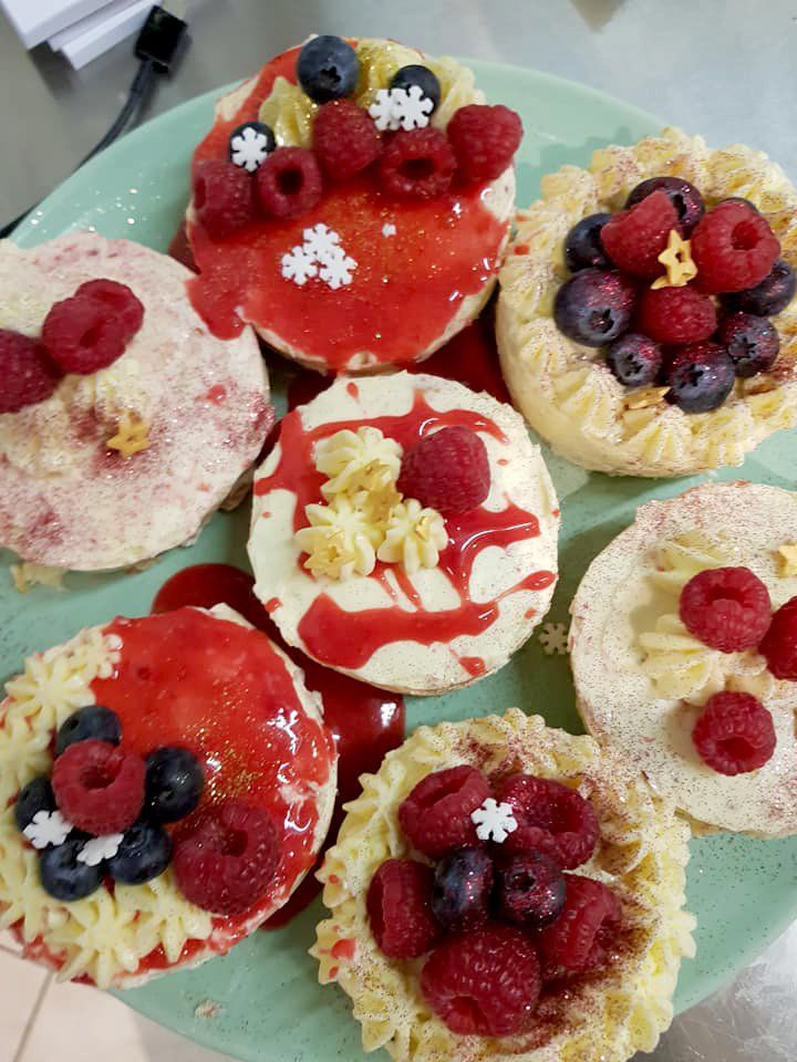 Ansicht eines Gerichts der Speisekarte