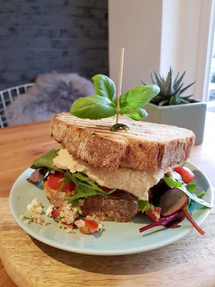 Ansicht eines Gerichts der Speisekarte