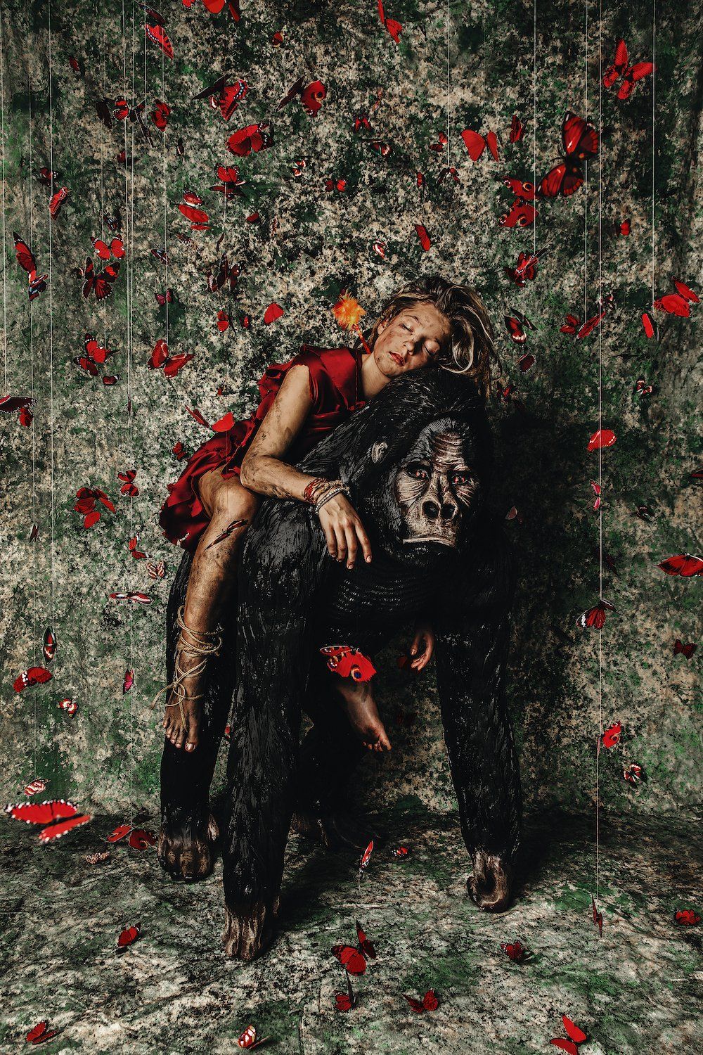 Jäger und Sammler. Ein Kunstwerk von Phil Porter