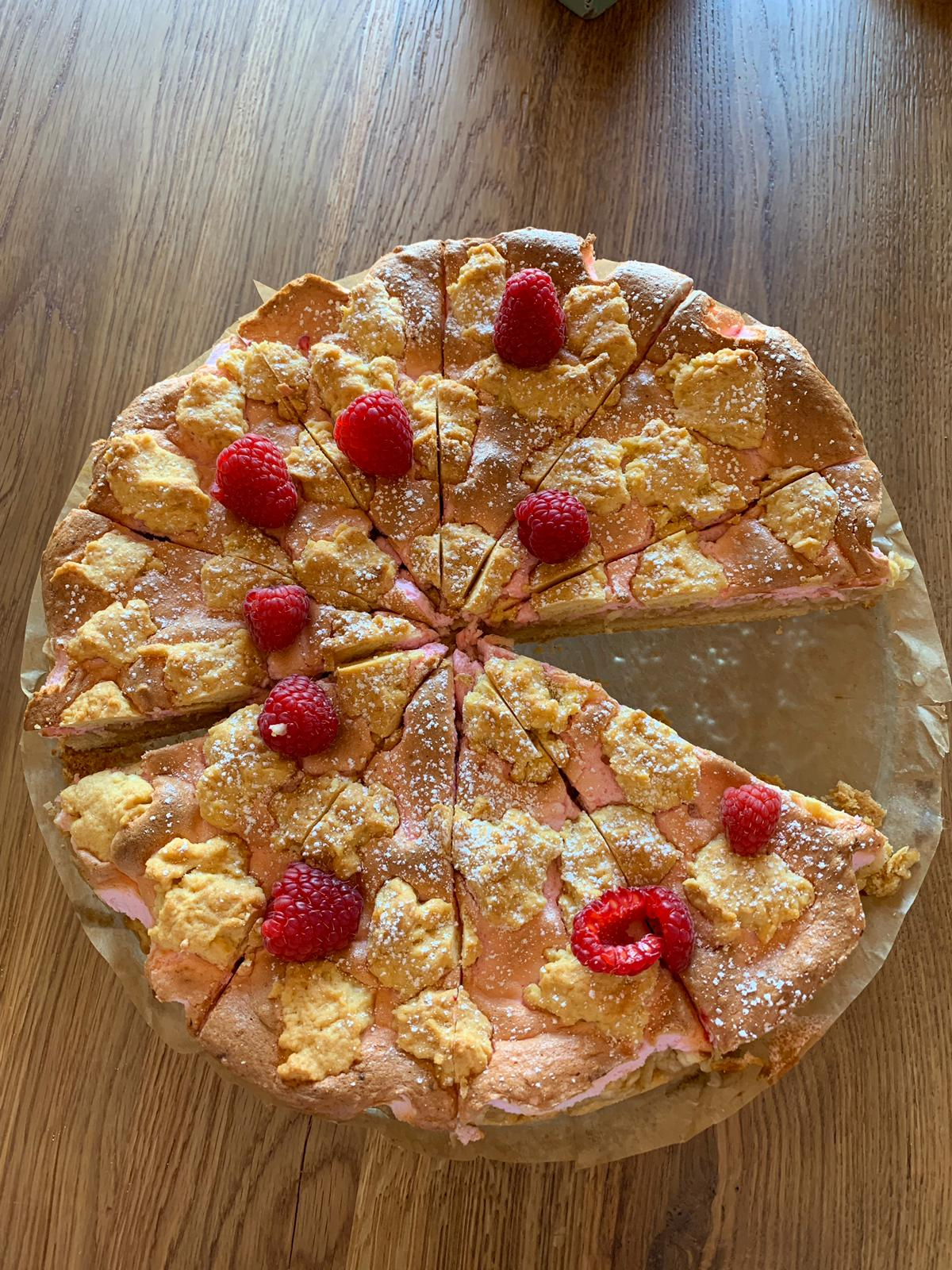 Ansicht eines Gerichts der Speisekarte