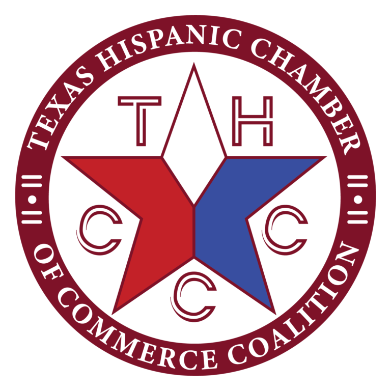 The logo for the texas hispanic chamber of commerce coalition