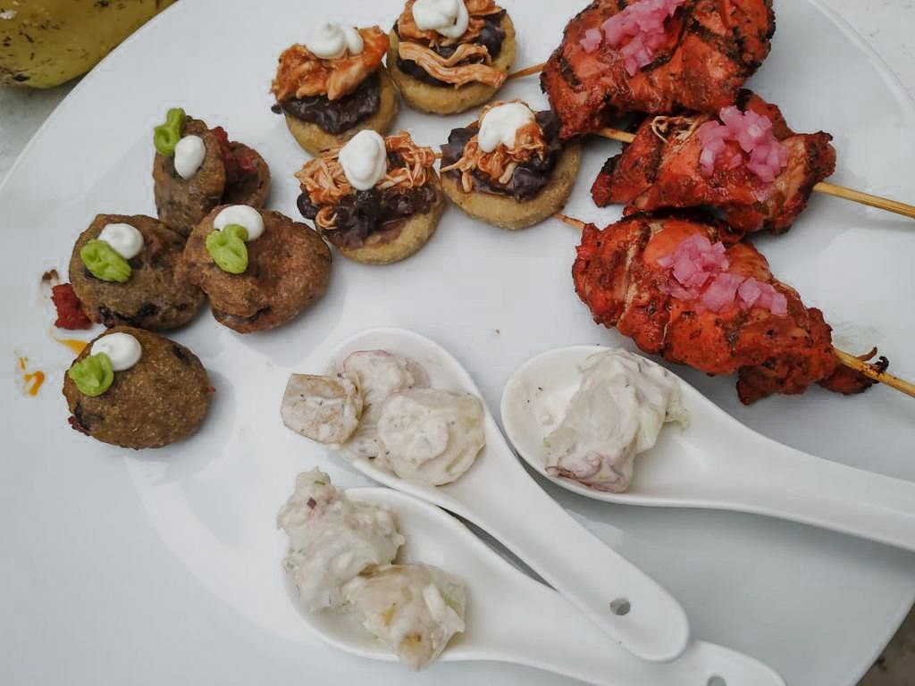 Tulum Wedding Catering - Canapes Menu