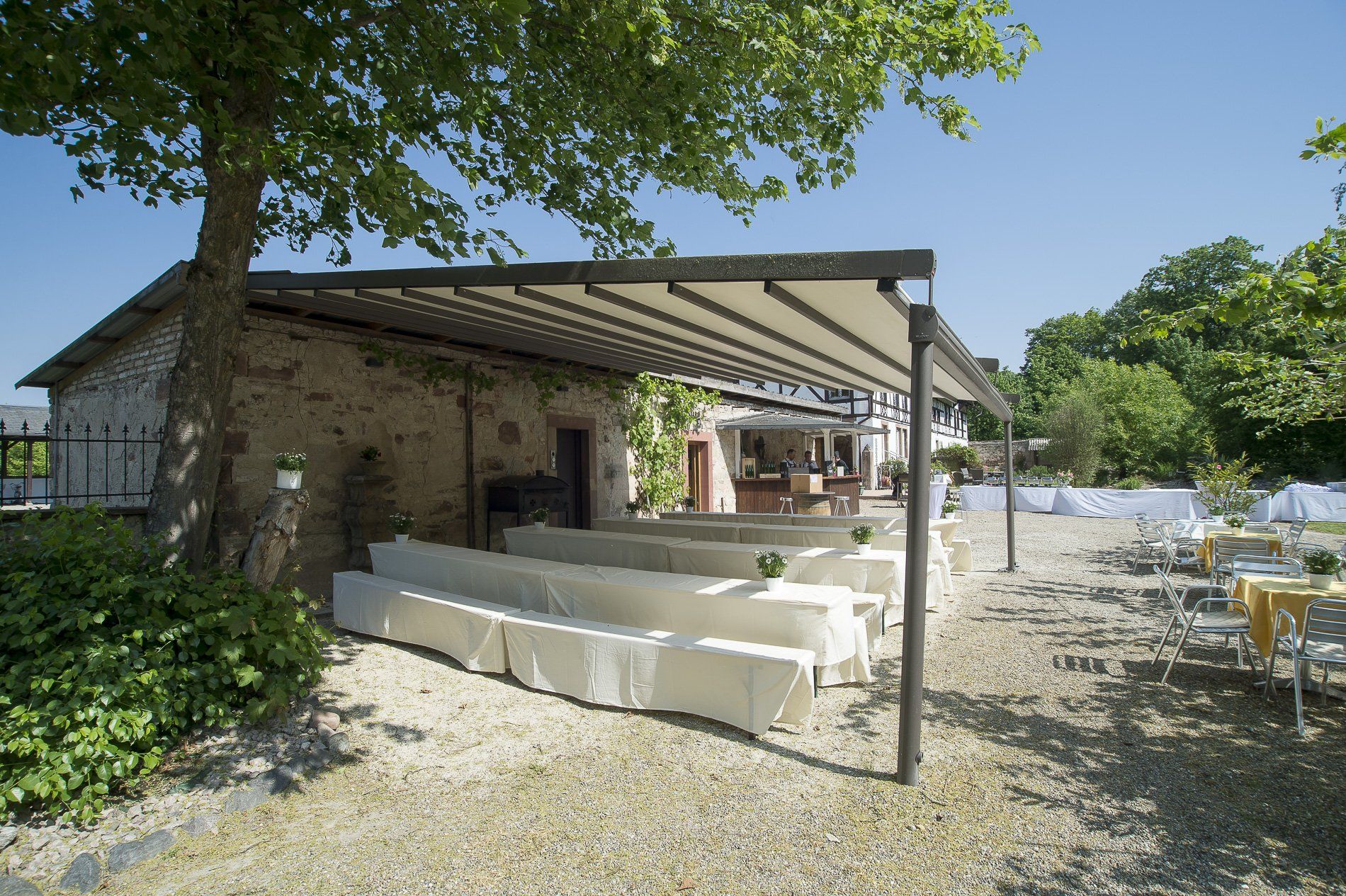 Jardin du Château pour vos repas