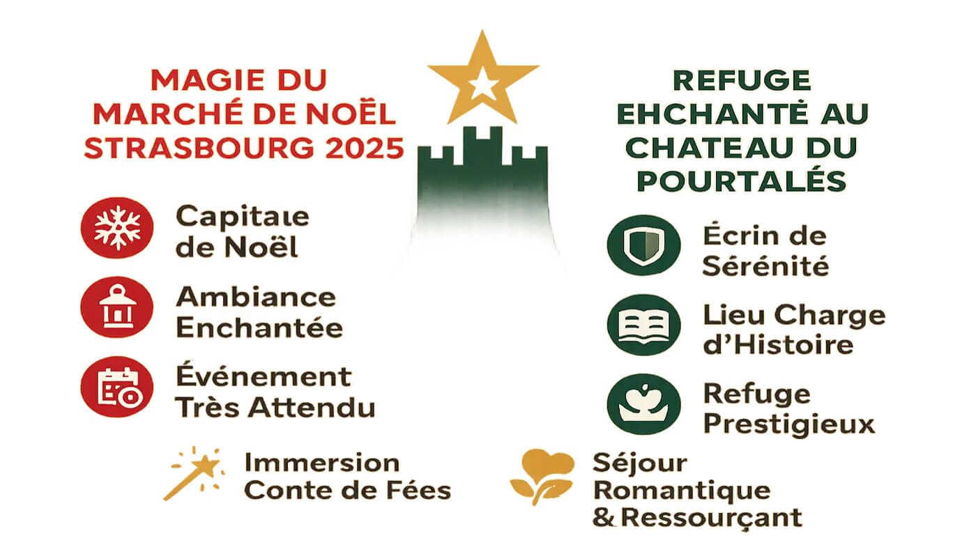 vivez la magie du marche de noel de strasbourg 2025 dans un cadre exception